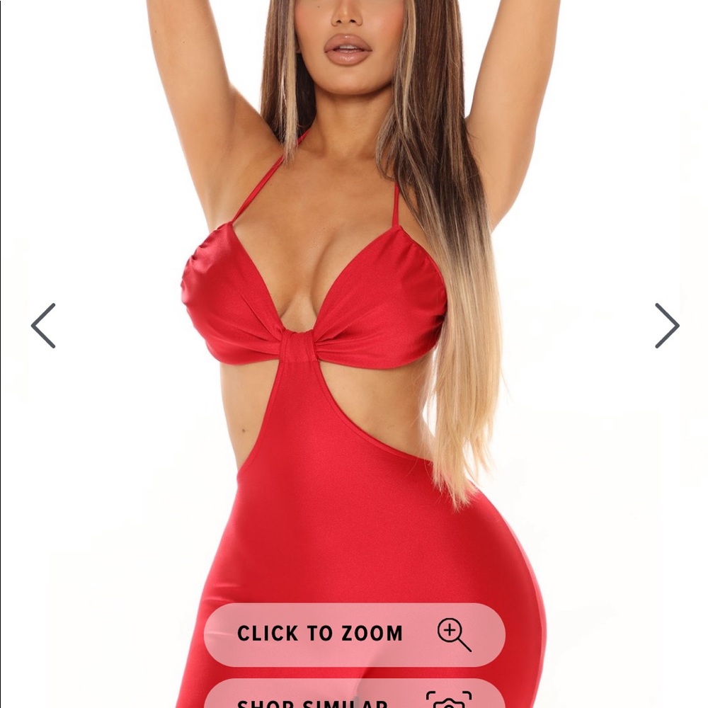 Fashion Nova Amber cutout jumpsuit - Picture 3 of 4